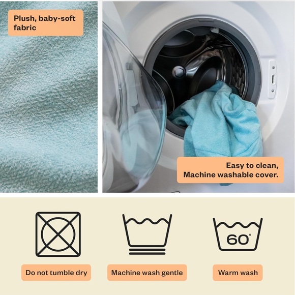 NWT My Brest Friend Nursing Pillow for Breastfeeding & Bottle Feeding in Aqua - Picture 5 of 6